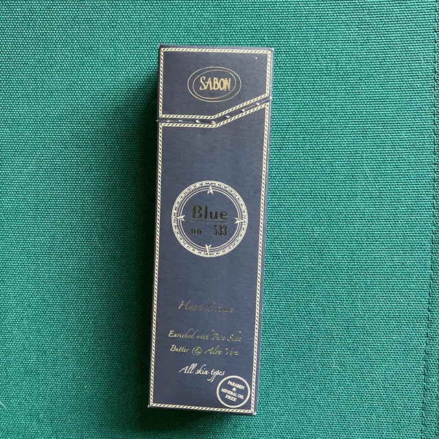 SABON(サボン)のSABON ハンドクリーム ブルー533 for ジェントルマン コスメ/美容のボディケア(ハンドクリーム)の商品写真