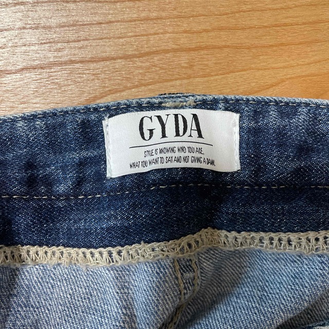 GYDA(ジェイダ)のGYDAデニムスカート レディースのスカート(ミニスカート)の商品写真