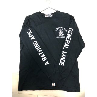 アベイシングエイプ(A BATHING APE)の【レア品】エイプ　ロンT   A BATHING APE (Tシャツ/カットソー(七分/長袖))