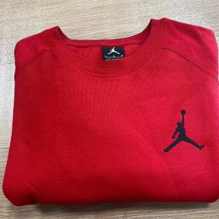 ジョーダン(Jordan Brand（NIKE）)の(24時間以内発送)ジョーダン★スウェット★トレーナー★赤(スウェット)