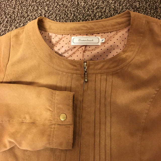 Couture Brooch(クチュールブローチ)のジャケット レディースのジャケット/アウター(ノーカラージャケット)の商品写真