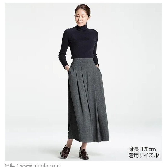 UNIQLO(ユニクロ)の美品♥️UNIQLO　ユニクロ　カットソーイージースカンツ　L レディースのパンツ(カジュアルパンツ)の商品写真