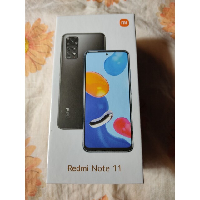 新品未開封 Xiaomi Redmi Note 11トワイライトブルースマホ/家電/カメラ