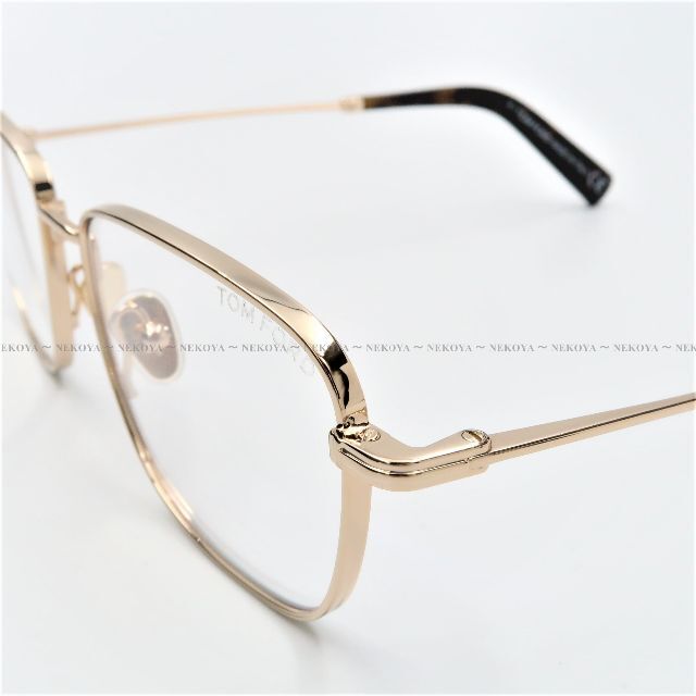 TOM FORD(トムフォード)のTOM FORD TF5748-B 028 メガネ ブルーライトカット ゴールド メンズのファッション小物(サングラス/メガネ)の商品写真