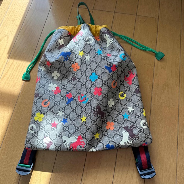 日本買蔵 GUCCI キッズ ナップサック リュックサック