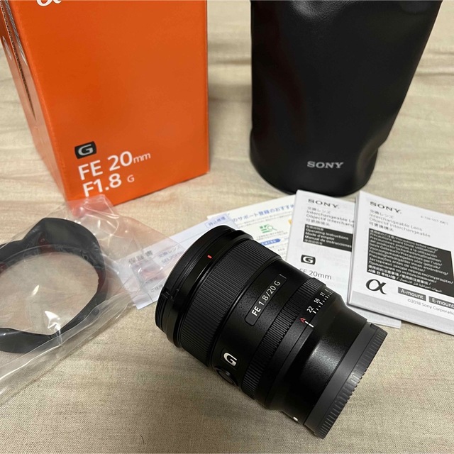 FE20mmF18G型名SONY FE 20mm F1.8 G SEL20F18G 美品