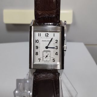 ジャガールクルト(Jaeger-LeCoultre)のジャガー・ルクルト レベルソ デュオ(レザーベルト)