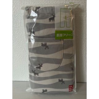 ユニクロ(UNIQLO)の【新品未開封】ユニクロ キッズ  フリースレギンスパンツ 100（10分丈）(パンツ/スパッツ)