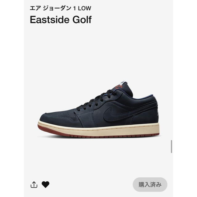 NIKE(ナイキ)の専用　Eastside Golf Nike Air Jordan 1 Low  メンズの靴/シューズ(スニーカー)の商品写真