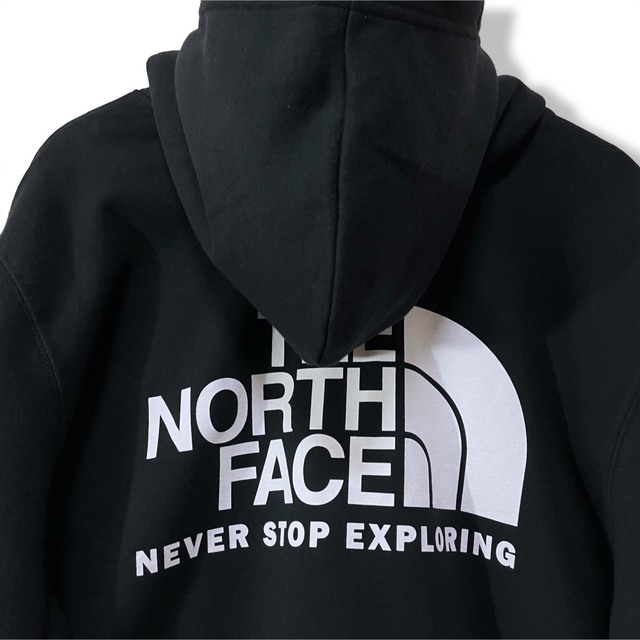 THE NORTH FACE(ザノースフェイス)のazuさん専用 ☆ 新品 ノースフェイス スローバック パーカー 黒  4XL メンズのトップス(パーカー)の商品写真