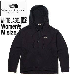 ザノースフェイス(THE NORTH FACE)の【ラスト1点】ノースフェイス ジップアップパーカー★レディース★Mサイズ★黒(パーカー)