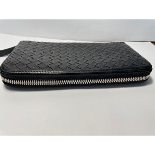 土屋鞄製造所 ニッティングメッシュファスナーウォレット黒