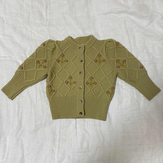 soor ploom  Hilma Cardigan  2y キッズ/ベビー/マタニティのキッズ服女の子用(90cm~)(カーディガン)の商品写真