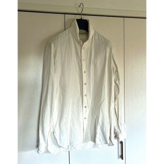 スズキタカユキ(suzuki takayuki)のsuzuki takayuki ショールカラーシャツ size M〜L(シャツ)