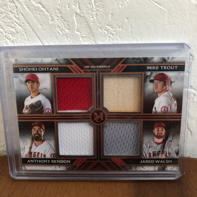 Topps 2022 Quad Relic Card 75枚限定 大谷 トラウトその他