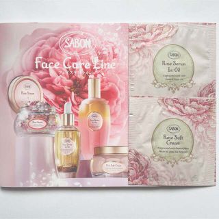 サボン(SABON)のSABON サボン　ローズソフトクリーム　美容液　サンプル　2点セット(フェイスクリーム)