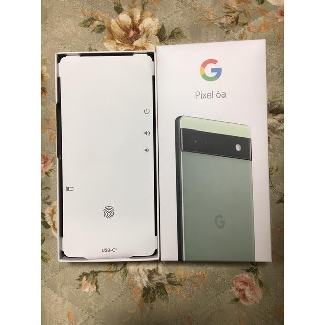 Google Pixel 6a Sage 128 GB SIMフリー　緑なしSIMロック