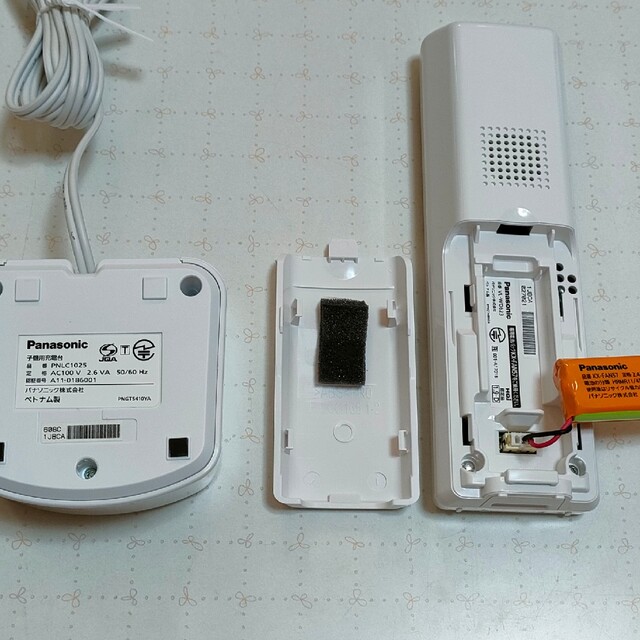 Panasonic(パナソニック)のパナソニック　子機　VL-WD623 スマホ/家電/カメラの生活家電(その他)の商品写真