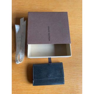 LOUIS VUITTON - 【正規品】ルイヴィトン エピ 6連キーケース ブラック