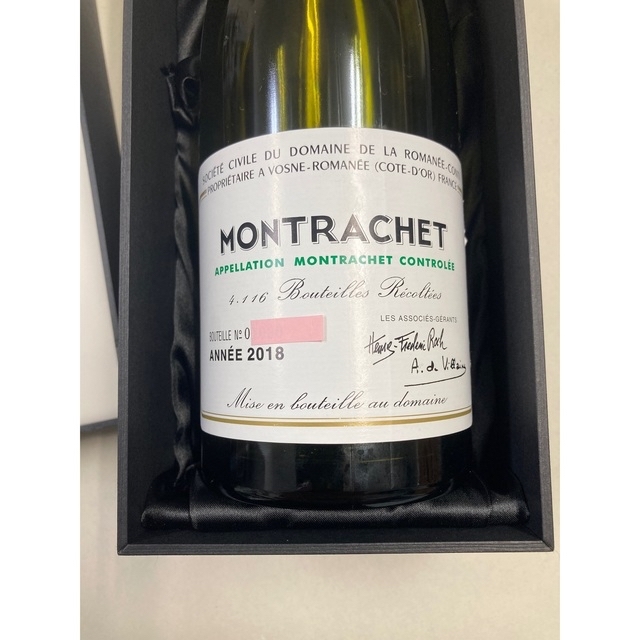 空瓶　DRC Montrachet