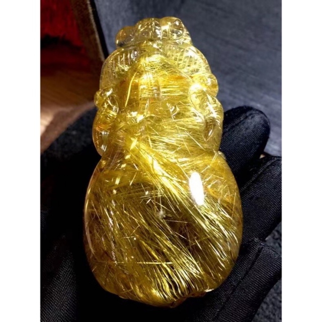 SALE／66%OFF】 特選 究極の逸品 最高品質ゴールドタイチンルチル水晶