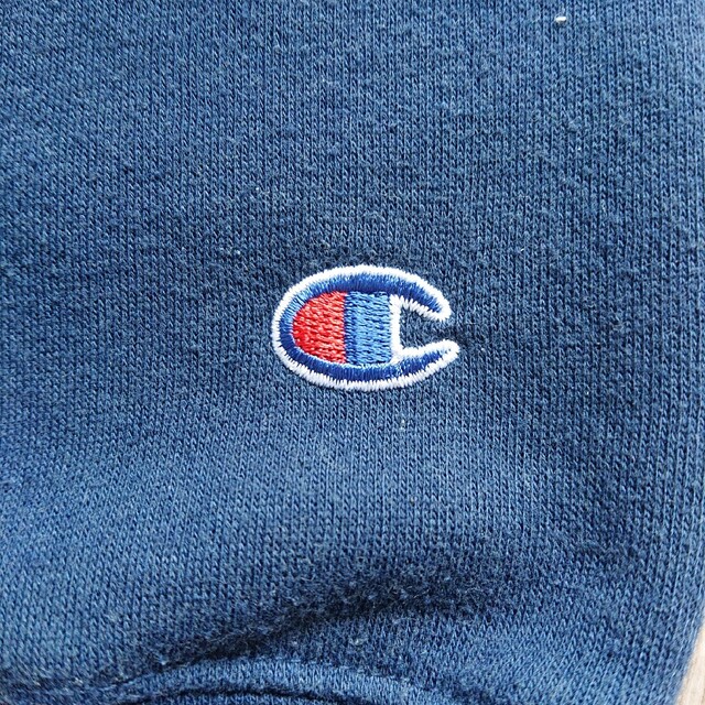 Champion(チャンピオン)のチャンピオン Champion ロゴ トレーナー スウェット ネイビー 紺 古着 キッズ/ベビー/マタニティのキッズ服男の子用(90cm~)(その他)の商品写真