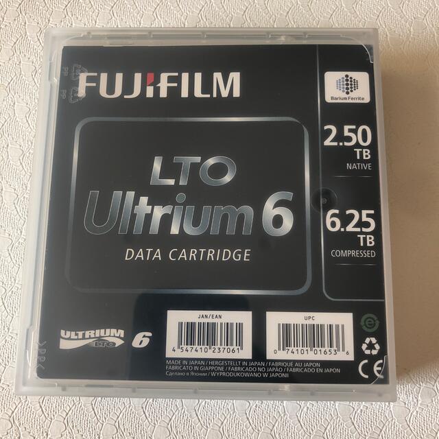 富士フイルム(フジフイルム)の【10本】富士フイルム LTO FB UL-6 2.5T J Ultrium6 スマホ/家電/カメラのPC/タブレット(PC周辺機器)の商品写真