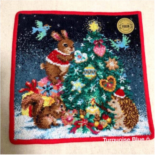 フェイラーハンカチ《リトルクリスマスナイト》完売/廃盤色 | フリマアプリ ラクマ