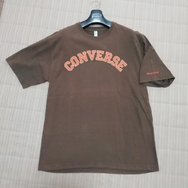 CONVERSE(コンバース)のCONVERSE  Tシャツ Lサイズ  茶色 メンズのトップス(Tシャツ/カットソー(半袖/袖なし))の商品写真