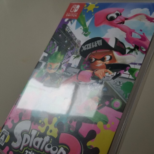 美品 スプラトゥーン2 スプラトゥーン ニンテンドースイッチSwitch エンタメ/ホビーのゲームソフト/ゲーム機本体(家庭用ゲームソフト)の商品写真