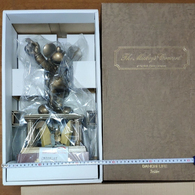 非売品】ミッキーマウス ブロンズ像 オルゴール くずれよ 非売品】ミッキーマウス ブロンズ像 オルゴール くずれよ