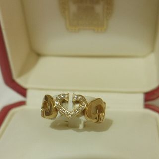 カルティエ(Cartier)のカルティエ Cハートダイヤ デザインリング(リング(指輪))