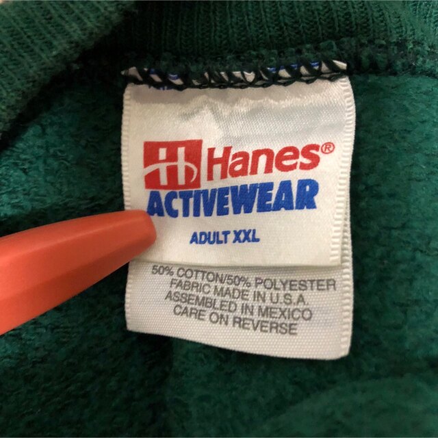 90s　Hanes　ヘインズ　Activewear ヘインズロゴ　企業ロゴ