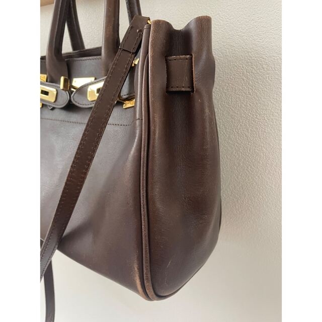 L'Appartement DEUXIEME CLASSE(アパルトモンドゥーズィエムクラス)のSITA PARANTICA 2WAY TOTE BAG◆USED ブラウン レディースのバッグ(トートバッグ)の商品写真