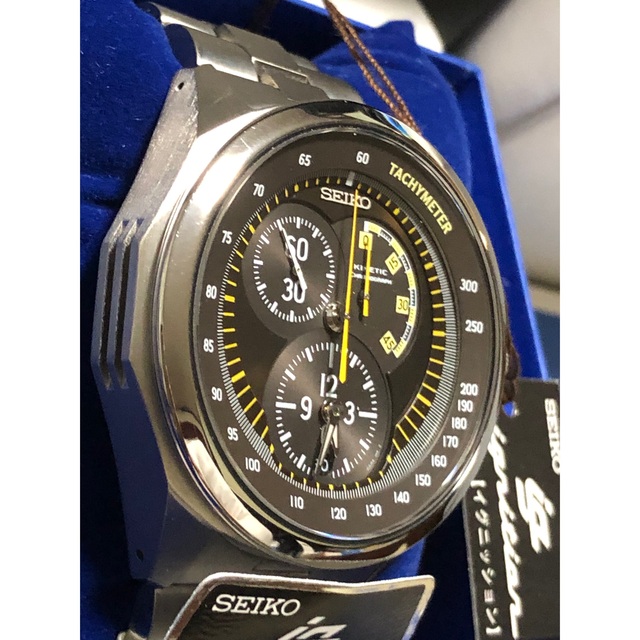 ２次電池新品 チタン SEIKO ignition SBHV009 クロノグラフ