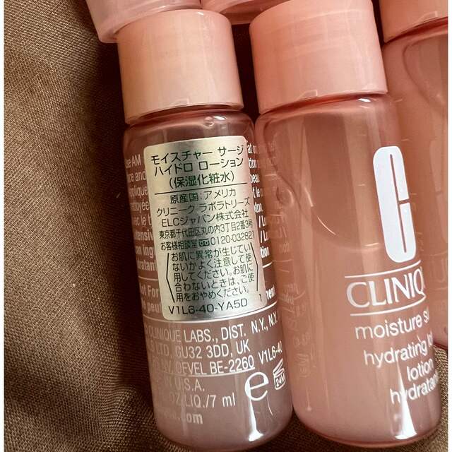 CLINIQUE(クリニーク)のCLINIQUE サンプルサイズ　アイクリーム　ローション コスメ/美容のスキンケア/基礎化粧品(化粧水/ローション)の商品写真