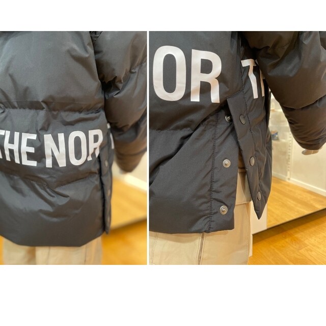 THE NORTH FACE(ザノースフェイス)のTHENORTHFACE　ノースフェイス　キッズ　中綿　ダウンジャケット　130 キッズ/ベビー/マタニティのキッズ服女の子用(90cm~)(ジャケット/上着)の商品写真