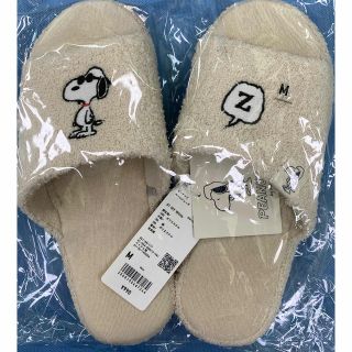 スヌーピー(SNOOPY)のスヌーピー　UNIQLO ルームシューズ Mサイズ(キャラクターグッズ)