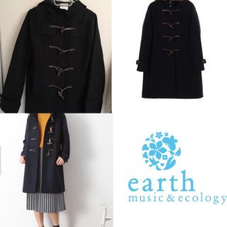 アースミュージックアンドエコロジー(earth music & ecology)のロングダッフルコート(ダッフルコート)