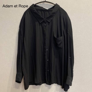 アダムエロぺ(Adam et Rope')のAdam et rope ブラックシャツ(シャツ/ブラウス(長袖/七分))
