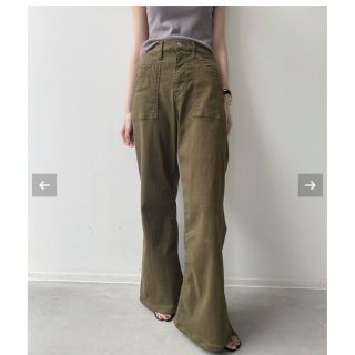 アパルトモンドゥーズィエムクラス(L'Appartement DEUXIEME CLASSE)のGOOD GRIEF！BAKER WIDE LEG PANTS 38(カジュアルパンツ)