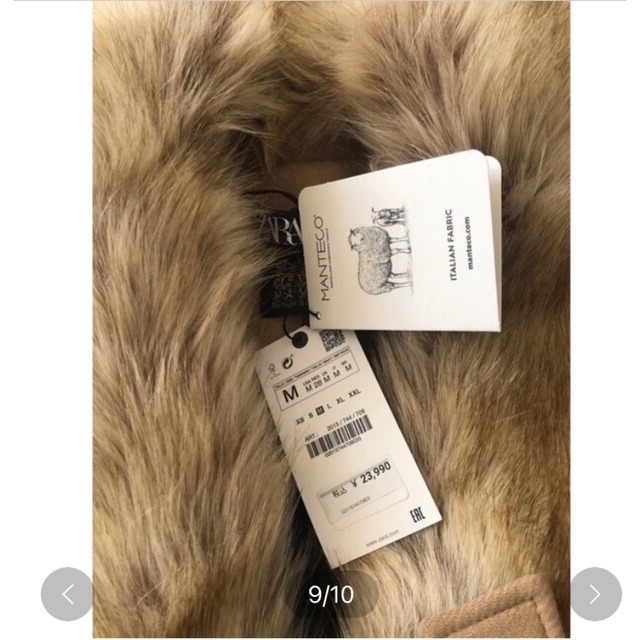 ZARA(ザラ)の新品✴︎ザラ  ロングプレミアムウールブレンドコート レディースのジャケット/アウター(ロングコート)の商品写真