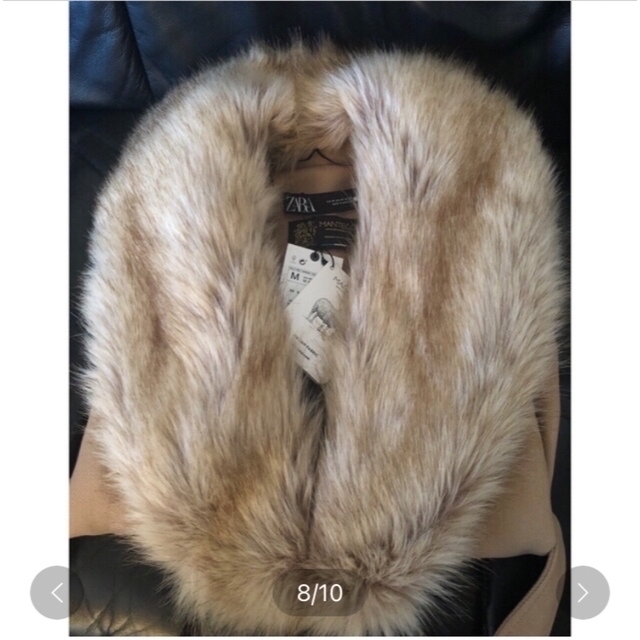 ZARA(ザラ)の新品✴︎ザラ  ロングプレミアムウールブレンドコート レディースのジャケット/アウター(ロングコート)の商品写真