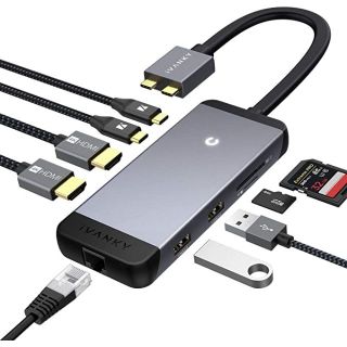 usb ハブ 9-in2 usb type c ハブ (PC周辺機器)