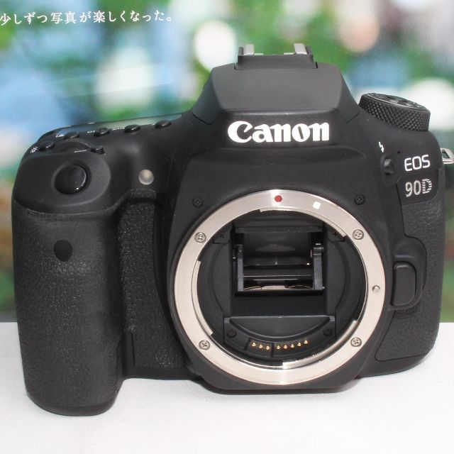 ❤️予備バッテリー付き❤️Canon EOS 90D 手振れ補正ダブルレンズ❤️