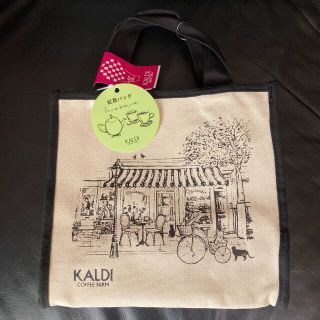 カルディ(KALDI)のカルディ　紅茶バッグ(トートバッグ)