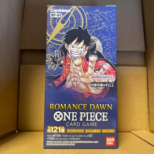 ONE PIECE カードゲーム Romance Dawn 1ボックスシャンクス