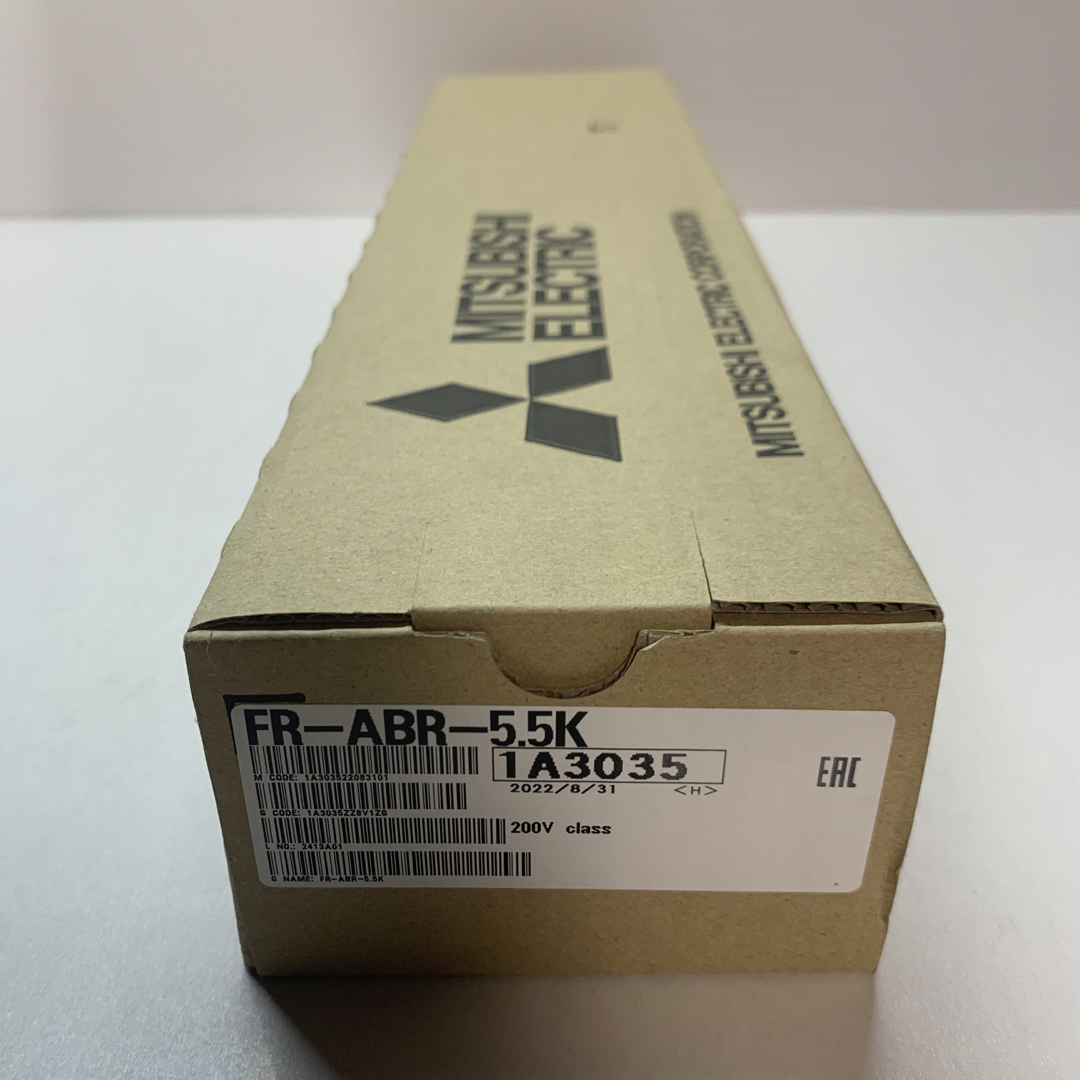 新品未開封 三菱電機 FR-ABR-5.5K 1台 高頻度用ブレーキ抵抗器