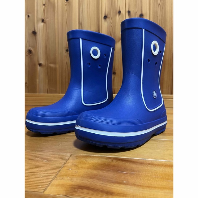 crocs(クロックス)のクロックス　ジュニア　長靴　J3 キッズ/ベビー/マタニティのキッズ靴/シューズ(15cm~)(長靴/レインシューズ)の商品写真