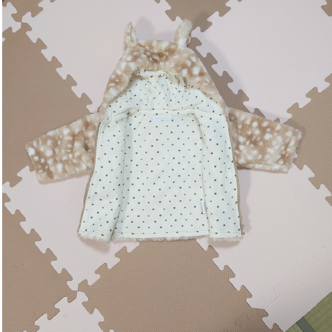 BeBe(ベベ)のべべ(bébé) ルダクティオン　アウターS(70〜80) キッズ/ベビー/マタニティのベビー服(~85cm)(ジャケット/コート)の商品写真